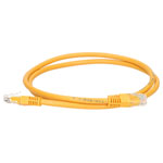 TruConnect TRUP61.0YW 1mtr CAT 6 UTP PVC Full Copper Patch Lead - Yellow