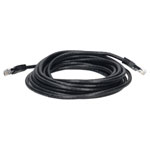 TruConnect TRUP65.0BK 5mtr CAT 6 UTP PVC Full Copper Patch Lead - Black