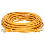 TruConnect TRUP610.0YW 10mtr CAT 6 UTP PVC Full Copper Patch Lead - Yellow