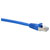 TruConnect TRUP6A0.25BL 25cm CAT 6A S/FTP LSZH Full Copper Patch Lead - Blue