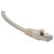 TruConnect TRUP6A1.0GY 1mtr CAT 6A S/FTP LSZH Full Copper Patch Lead - Grey