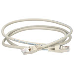 TruConnect TRUP6A1.5GY 1.5mtr CAT 6A S/FTP LSZH Full Copper Patch Lead - Grey
