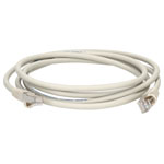 TruConnect TRUP6A2.0GY 2mtr CAT 6A S/FTP LSZH Full Copper Patch Lead - Grey