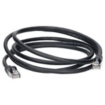 TruConnect TRUP6A2.0BK 2mtr CAT 6A S/FTP LSZH Full Copper Patch Lead - Black