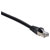 TruConnect TRUP6A2.0BK 2mtr CAT 6A S/FTP LSZH Full Copper Patch Lead - Black