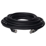 TruConnect TRUP6A10.0BK 10mtr CAT 6A S/FTP LSZH Full Copper Patch Lead - Black