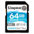 Kingston SDG3/64GB Canvas Go! Plus SD Memory Card 64GB