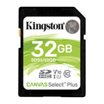 Kingston SDS2/32GB Canvas Select Plus SD Card Class 10 UHS-I 32GB