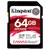 Kingston SDR/64GB Canvas React UHS-I SDXC Memory Card 64GB