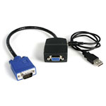 StarTech.com ST122LE 2 Port VGA Video Splitter - USB Powered