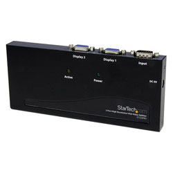 StarTech.com ST122PROGB 2 Port High Resolution VGA Video Splitter - 350 MHz