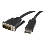 StarTech.com DP2DVIMM6 6 ft DisplayPort To DVI Video Converter Cable - M/M