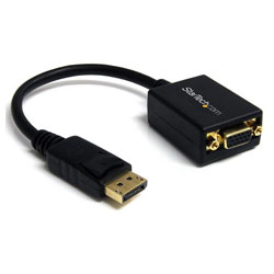 StarTech.com DP2VGA2 DisplayPort To VGA Video Adapter Converter