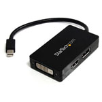 StarTech.com MDP2DPDVHD Mini-DisplayPort To DisplayPort /DVI/HDMI
