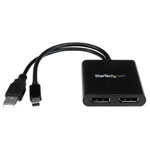 StarTech.com MSTMDP122DP MST Hub – Mini DisplayPort To 2x DisplayPort