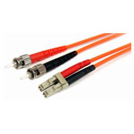 StarTech FIBLCST2 2m Multimode 62.5/125 Duplex Fibre Patch Cable LC - ST