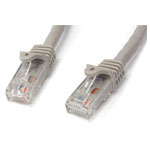 StarTech N6PATC10MGR 10m Grey Snagless Cat6 UTP Patch Cable - ETL Verified