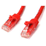 StarTech N6PATC2MRD 2m Red Snagless Cat6 UTP Patch Cable - ETL Verified
