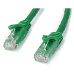 StarTech N6PATC3MGN 3m Green Snagless Cat6 UTP Patch Cable - ETL Verified