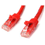 StarTech N6PATC3MRD 3m Red Snagless Cat6 UTP Patch Cable - ETL Verified