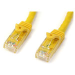 StarTech N6PATC3MYL 3m Yellow Snagless Cat6 UTP Patch Cable - ETL Verified