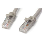 StarTech N6PATC5MGR 5m Grey Snagless Cat6 UTP Patch Cable - ETL Verified