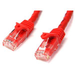 StarTech N6PATC5MRD 5m Red Snagless Cat6 UTP Patch Cable - ETL Verified