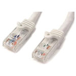 StarTech N6PATC5MWH 5m White Snagless Cat6 UTP Patch Cable - ETL Verified