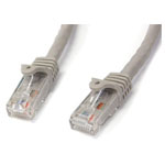 StarTech N6PATC7MGR 7m Grey Snagless Cat6 UTP Patch Cable - ETL Verified