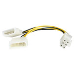 StarTech LP4PCIeXADAP 150mm LP4 To 6-pin PCI Express Video Card Power Cable