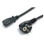StarTech PXT101EUR 2m 2-prong European Computer Power Cable