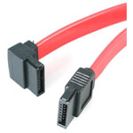 StarTech SATA12LA1 300mm SATA To Left Angle SATA Serial ATA Cable 6Gbps