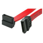 StarTech SATA18RA1 450mm SATA To Right Angle SATA Serial ATA Cable 6Gbps