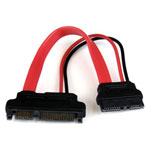 StarTech SLSATAADAP6 150mm Slimline SATA To SATA Data and Power Cable F/M