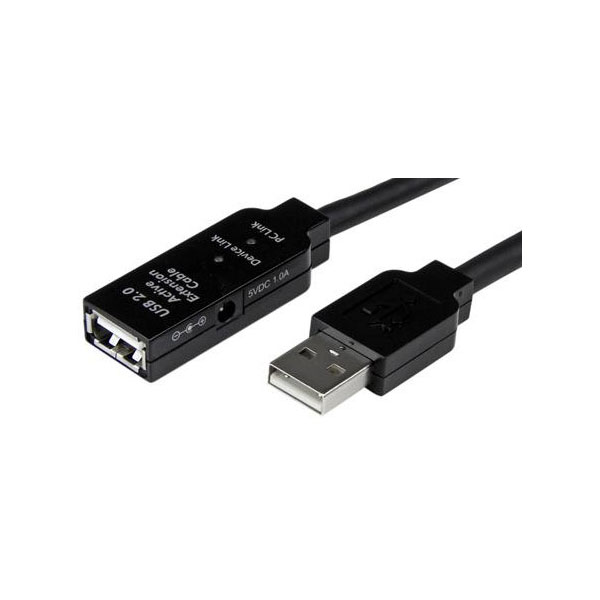 StarTech USB2AAEXT10M 10m USB 2.0 Active Extension Cable - M/F