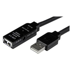 StarTech USB2AAEXT15M 15m USB 2.0 Active Extension Cable - M/F