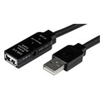 StarTech USB2AAEXT5M 5m USB 2.0 Active Extension Cable - M/F