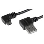 StarTech USB2AUB2RA2M 2m USB 2.0 A Right Angle To Micro B Right Angle Cable M/M