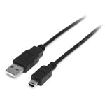 StarTech USB2HABM1M 1m Mini USB 2.0 Cable - A To Mini B - M/M