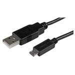 StarTech.com USBAUB15CMBK Short Micro-USB Cable - M/M - 15cm (6in)