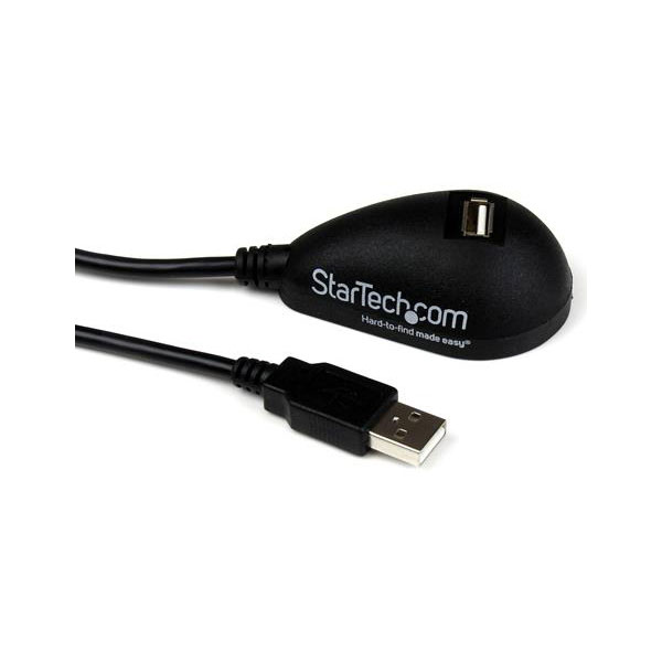StarTech.com USBEXTAA5DSK 5ft Desktop USB Extension Cable - A Male...