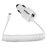 StarTech.com USBLT2PCARW Apple Lightning 2 Port Car Charger Cable