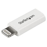 StarTech.com USBUBLTADPW White Apple Lightning connector To Micro USB Adapter