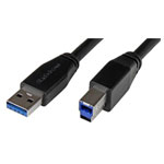 StarTech USB3SAB10M 10m Active USB A 3.0 To USB B Cable - M/M