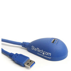 StarTech.com USB3SEXT5DSK Desktop SuperSpeed USB 3.0 Cable - A To A M/F 5 ft