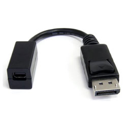 StarTech DP2MDPMF6IN 150mm DisplayPort To Mini Displayport Cable Adaptor - M/F