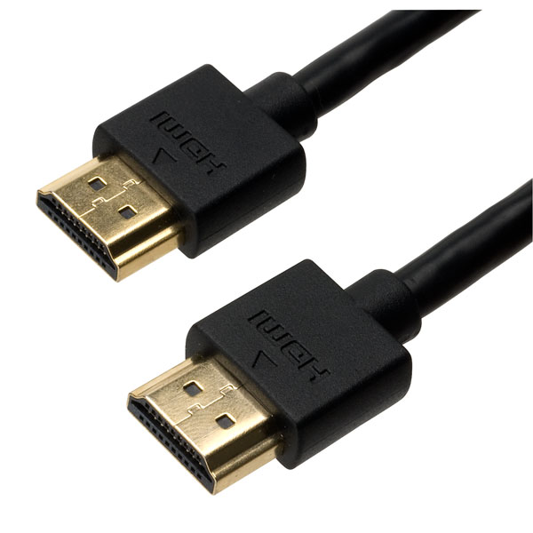 Cable Power Thinwire-3m 3m Thin Wire HDMI | Rapid Online