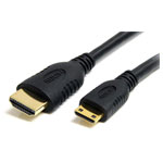StarTech HDACMM1M 1m High Speed HDMI Cable With Ethernet To Mini HDMI M/M