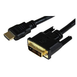 StarTech HDDVIMM150CM 1.5m HDMI To DVI-D Cable - M/M