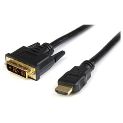 StarTech HDDVIMM2M 2m HDMI To DVI-D Cable - M/M